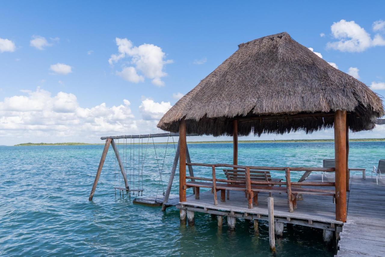 Exclusive Palafito @ Bacalar Lagoon Front Exterior foto